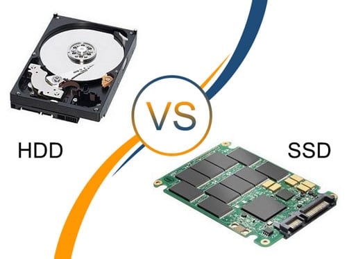 فرق حافظه ssd و هارد hdd